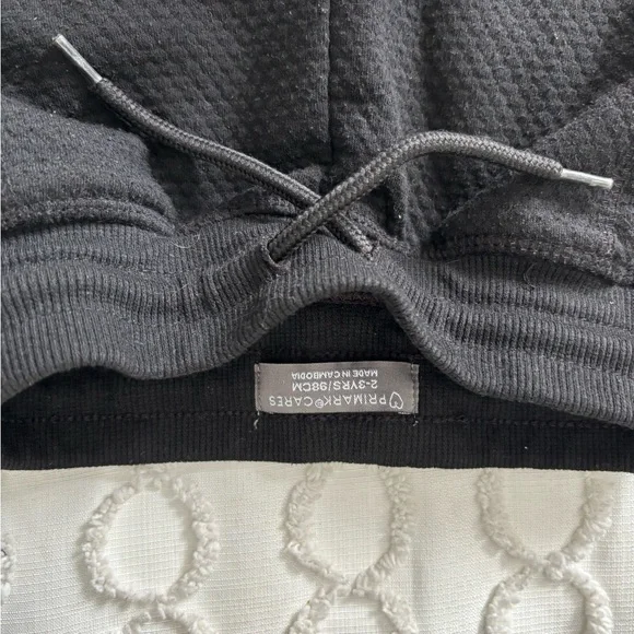 Black Kids Two Piece Sweatsuit - Picture 6 of 8